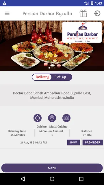 Persian Darbar Restaurent screenshot 3