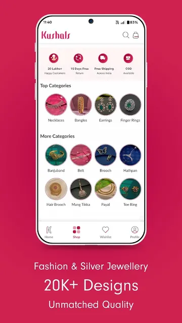 Kushals Fashion Jewellery App screenshot 3