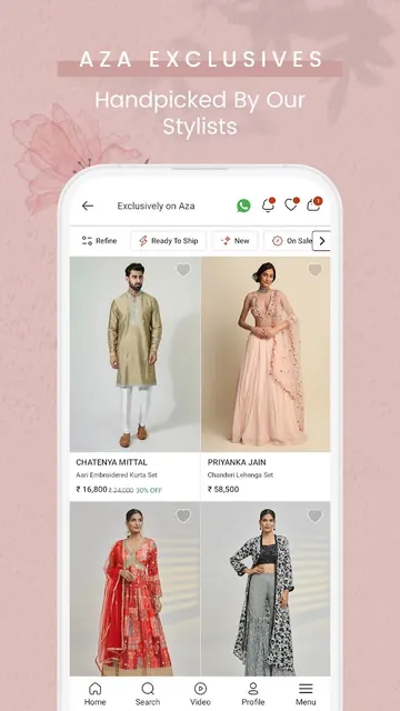 Aza Fashions Designer Clothing screenshot 5