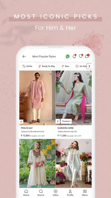 Aza Fashions Designer Clothing screenshot 2