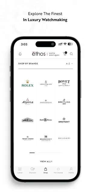 Ethos Watches screenshot 1