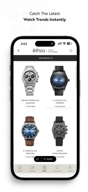 Ethos Watches screenshot 3