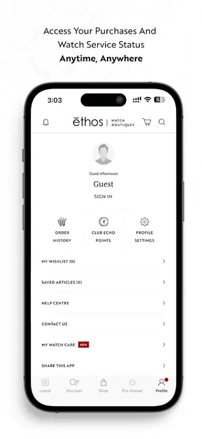 Ethos Watches screenshot 5
