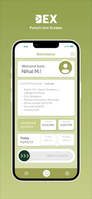 BEX: Attendance App screenshot 2