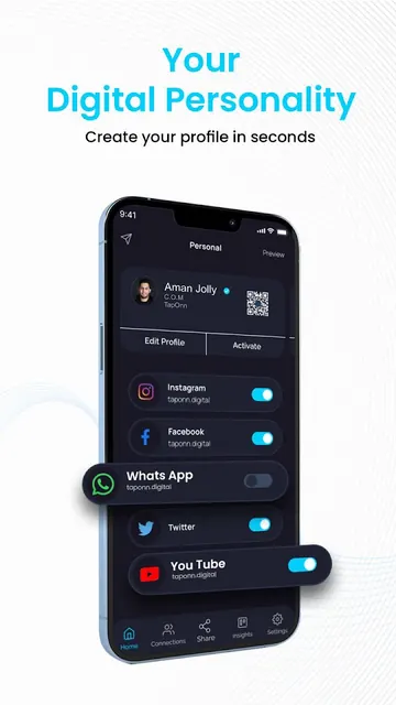 TapOnn - Digital Business Card screenshot 2
