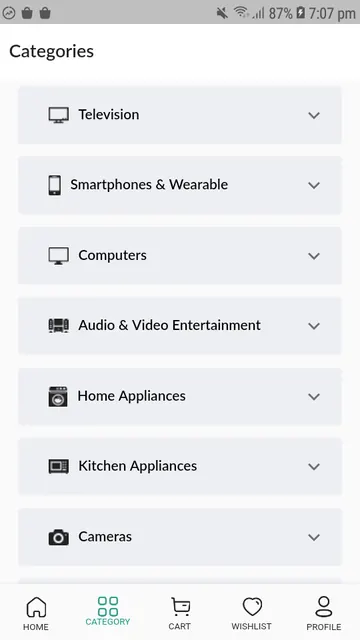 Lotus Electronics Shopping App screenshot 3