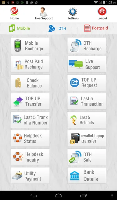 My Recharge With Live Supports screenshot 2