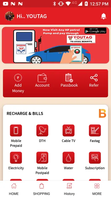 YOUTAG: Recharge, Bill Payment screenshot 6