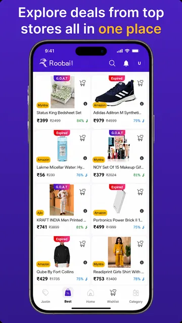 Roobai-Online Shopping Deals screenshot 2