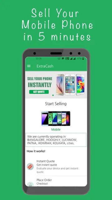 ExtraCash - Sell Used Phone screenshot 1