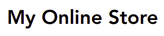 My Online Store logo
