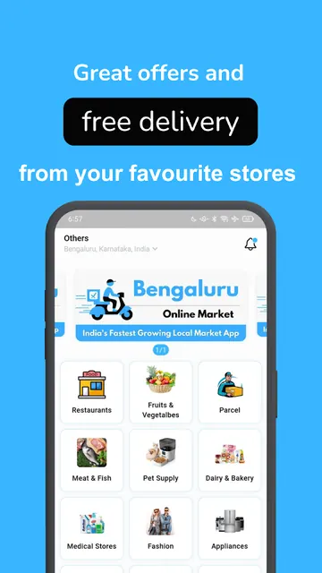 Vshopp - Apna Local Market screenshot 1