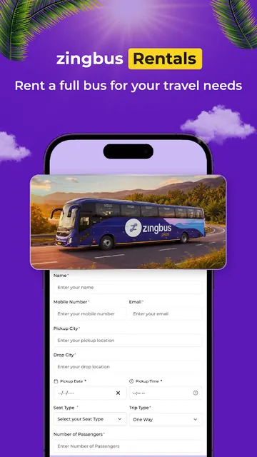 zingbus Book Bus Ticket online screenshot 3