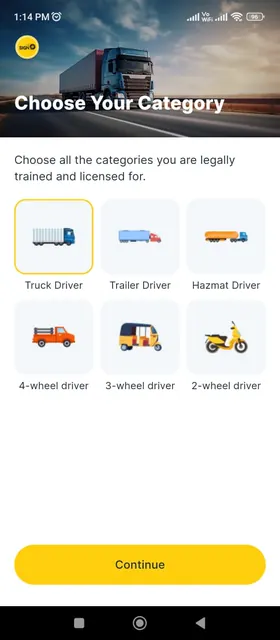 Signo Transporter & Driver App screenshot 2