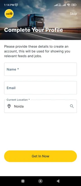 Signo Transporter & Driver App screenshot 3