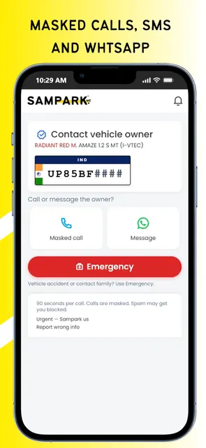 Sampark Me, Car Sampark APP screenshot 1