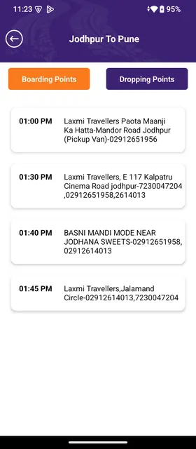 Laxmi Travellers screenshot 4