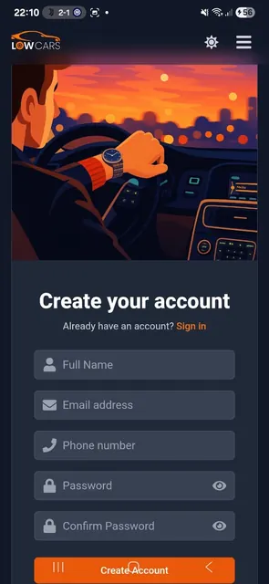 Lowcars :Self Drive Car Rental screenshot 3