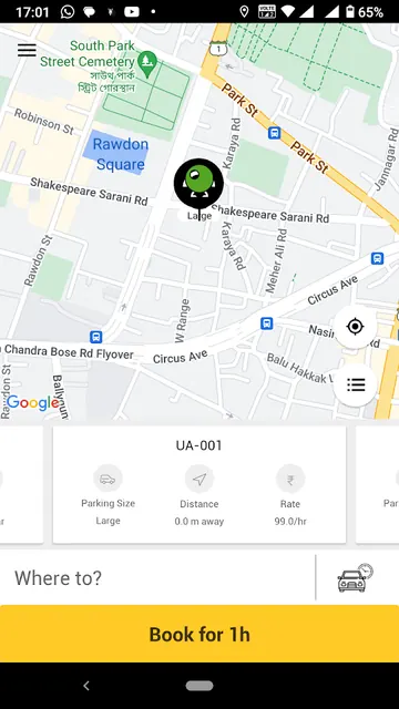 parkoBot screenshot 4
