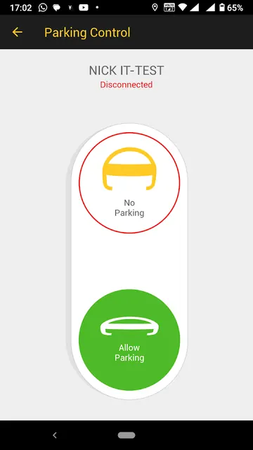 parkoBot screenshot 5