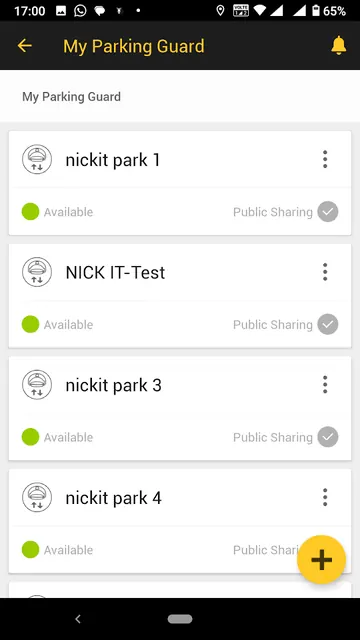 parkoBot screenshot 3