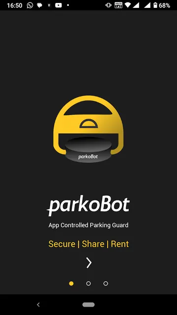 parkoBot screenshot 1