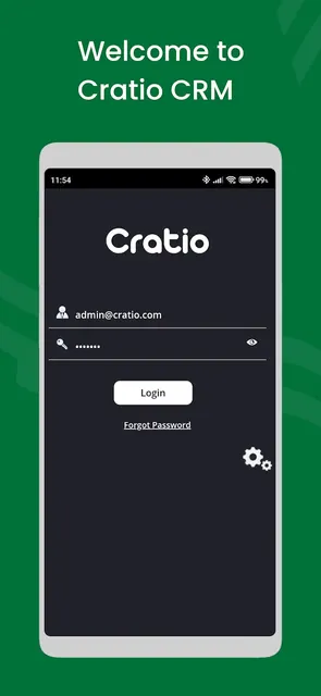 Cratio CRM screenshot 1