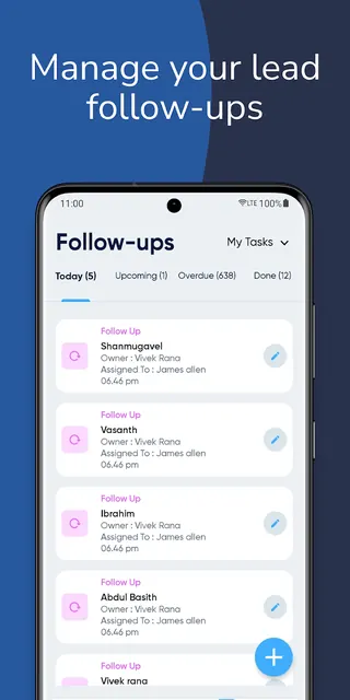3Sigma Mobile CRM app screenshot 3