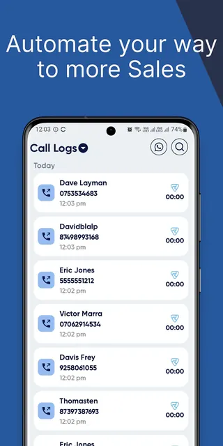 3Sigma Mobile CRM app screenshot 6