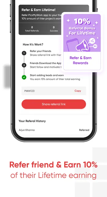 PickMyWork: Money Earning Jobs screenshot 6