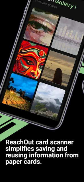 ReachOut: Card Maker & Scanner screenshot 2
