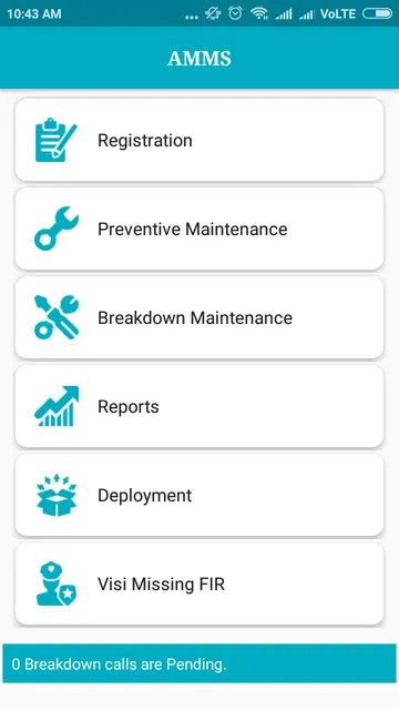 AMMS screenshot 2