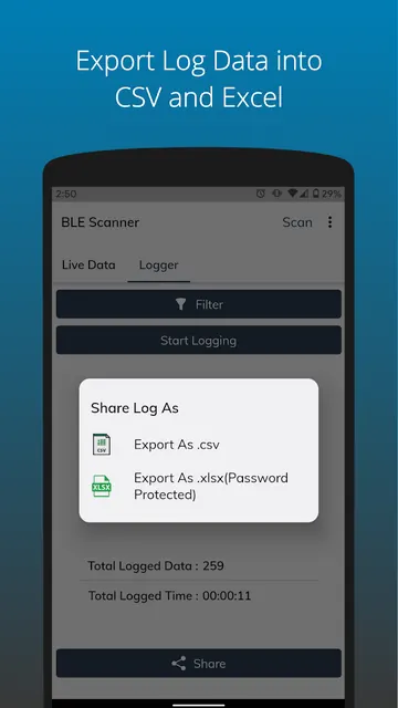 Thingsup BLE Beacon Scanner an screenshot 4