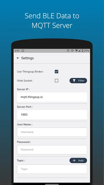 Thingsup BLE Beacon Scanner an screenshot 5