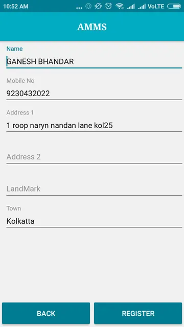 AMMS screenshot 4