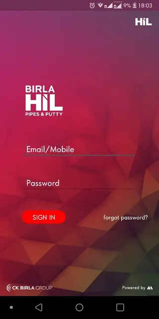 Birla HIL Distributor screenshot 1