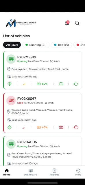 Move And Track screenshot 1