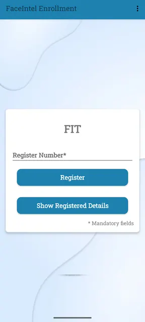 FaceIntel Enroll screenshot 2