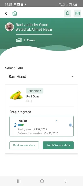 Soilsens™ AGRIWISE APP screenshot 2