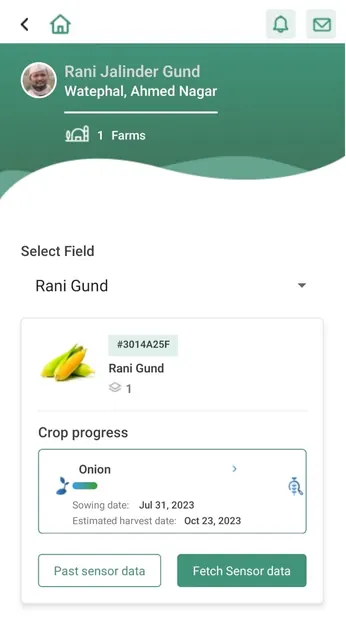 Soilsens™ AGRIWISE APP screenshot 1