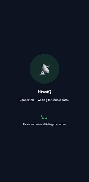 Myra NiswiQ BLE screenshot 2