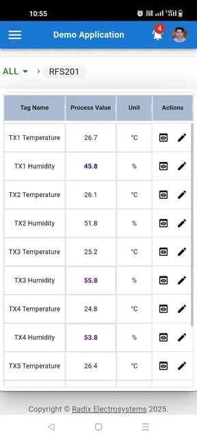 Radix IoT App screenshot 4