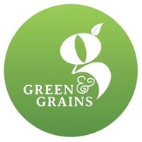 Green and Grains logo