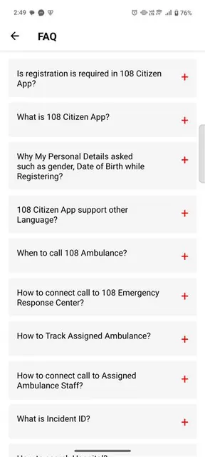 108 Gujarat screenshot 6