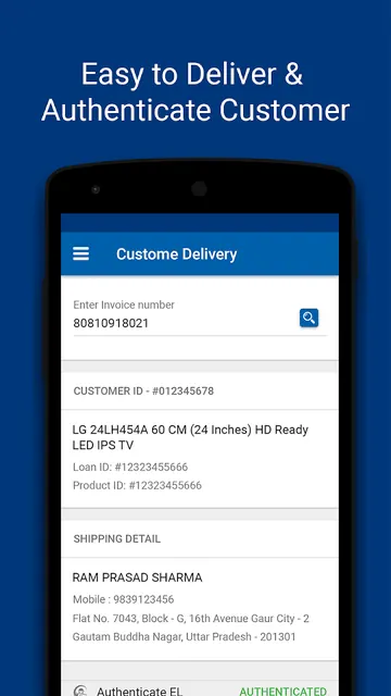 DL Delivery screenshot 2