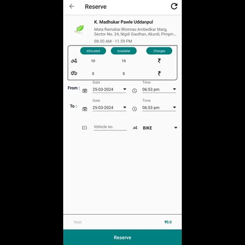 PCSCL Smart Parking screenshot 4