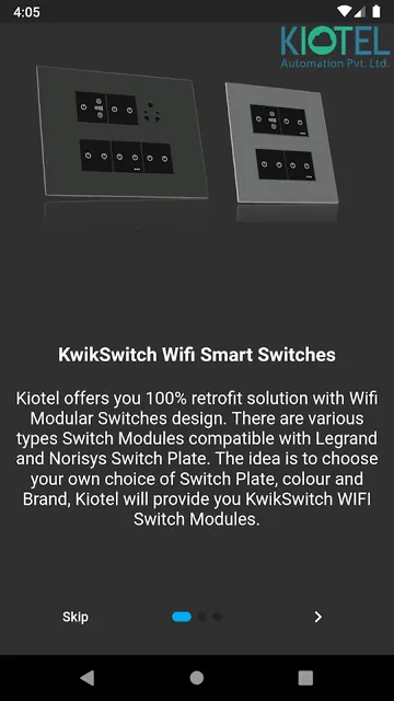 KwikSwitch screenshot 1