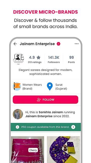 ResellMe: Brands of India screenshot 1