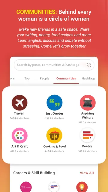 SHEROES: Learn Earn Community screenshot 1