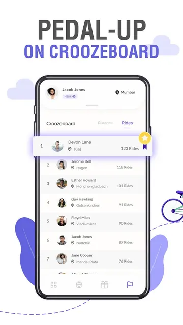 Crooze - Cycle, Rewards & More screenshot 4